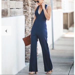 NWOT Vici “Lookin Like Trouble Jumpsuit”